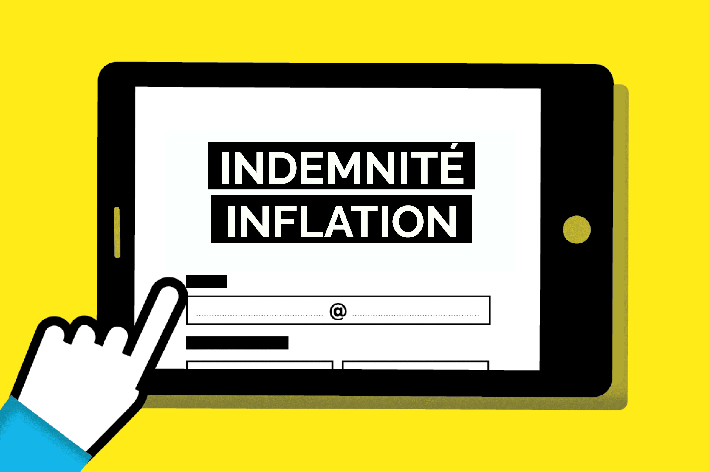 Un service en ligne pour réclamer son indemnité inflation