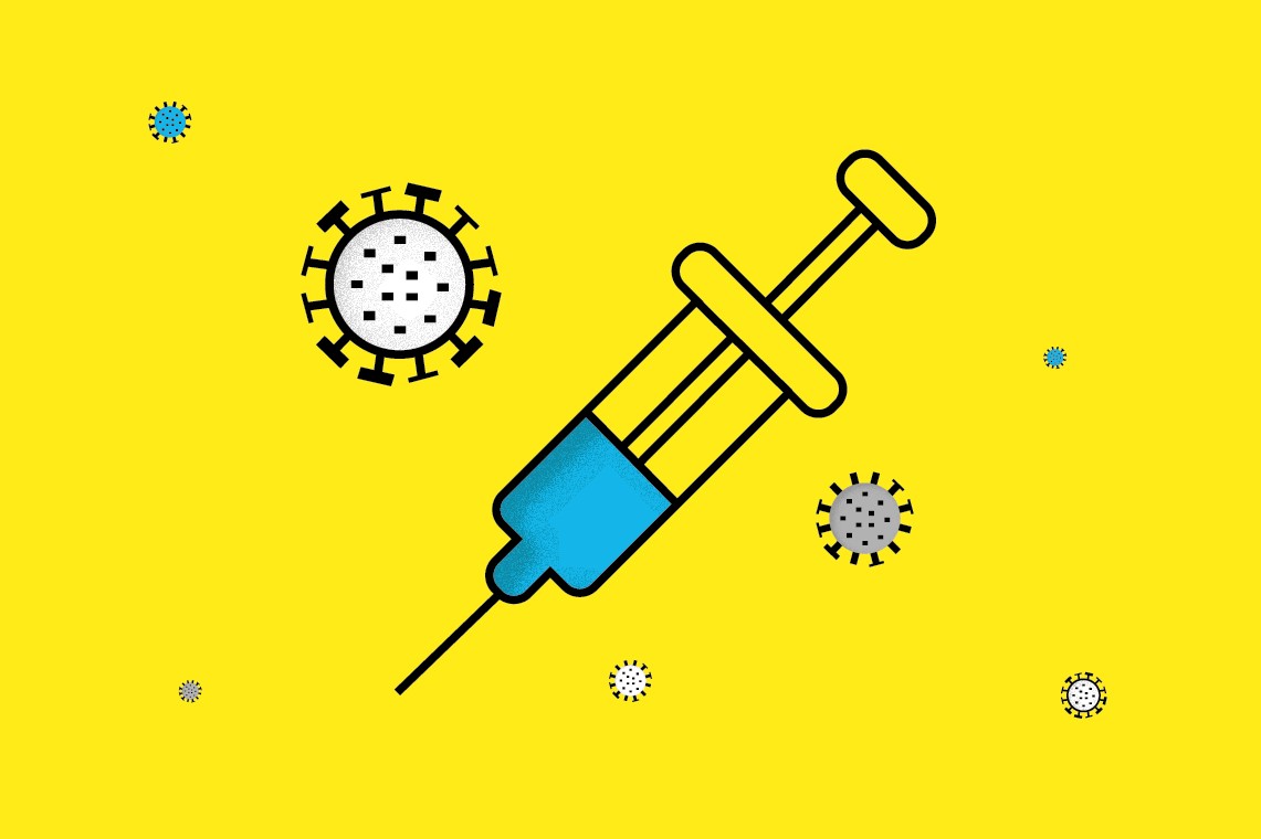Visuel illustrant un vaccin