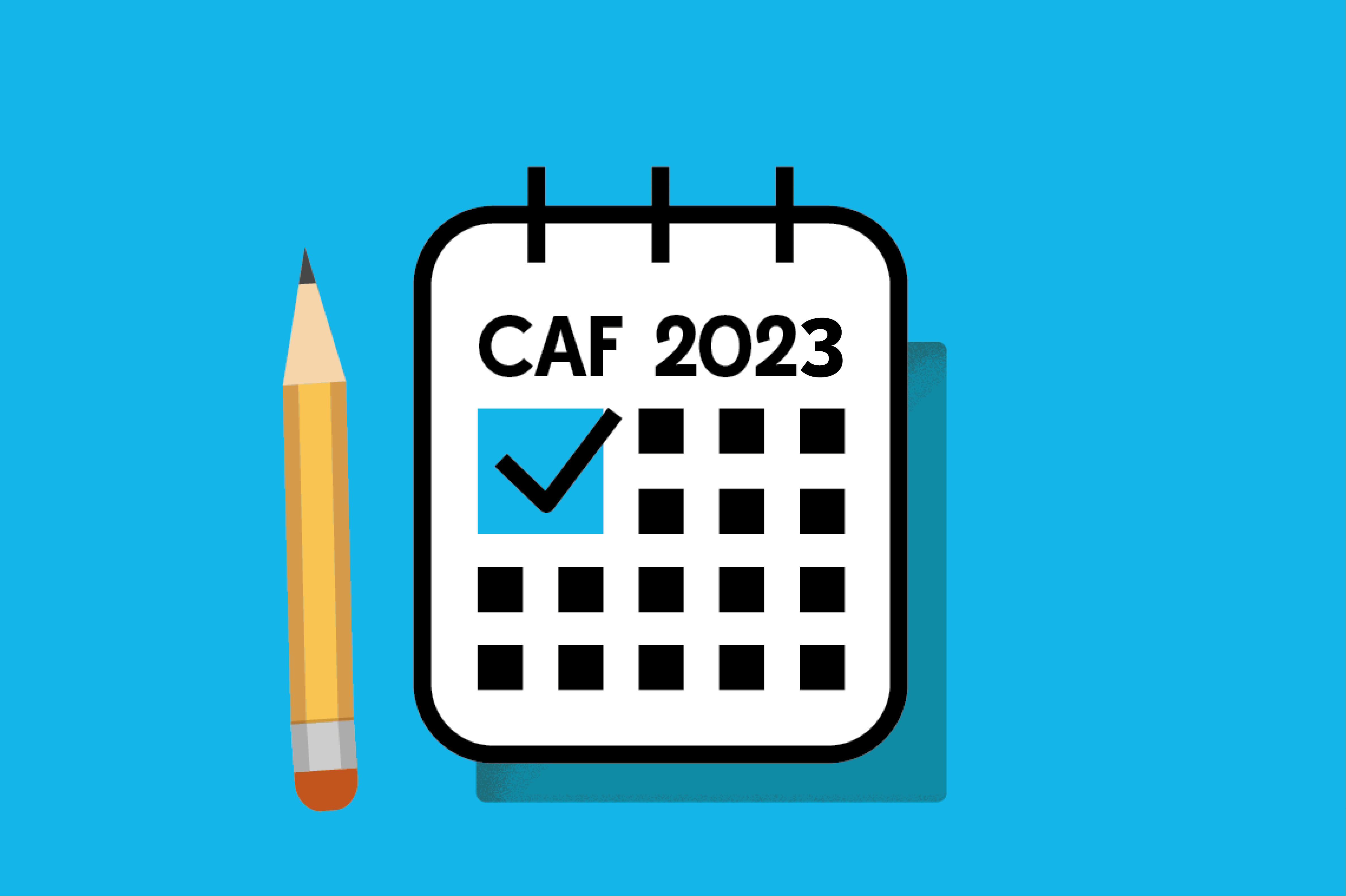 visuel illustrant un calendrier 2023