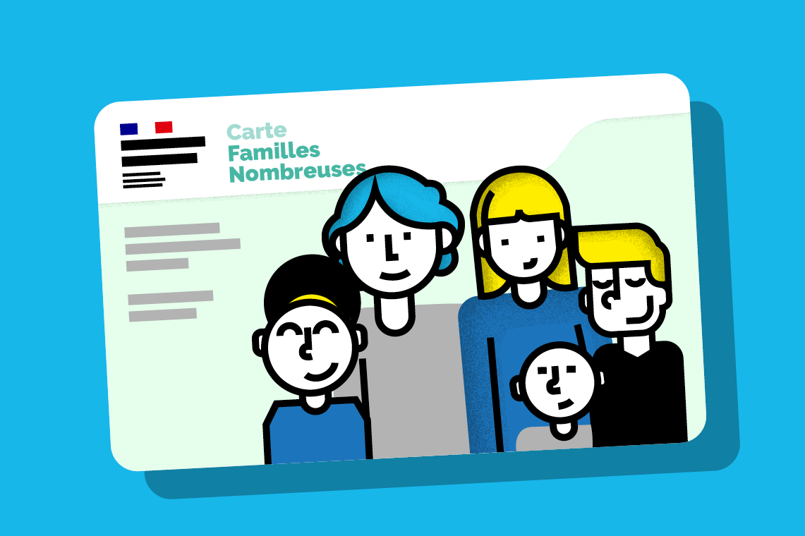 carte famille nombreuse