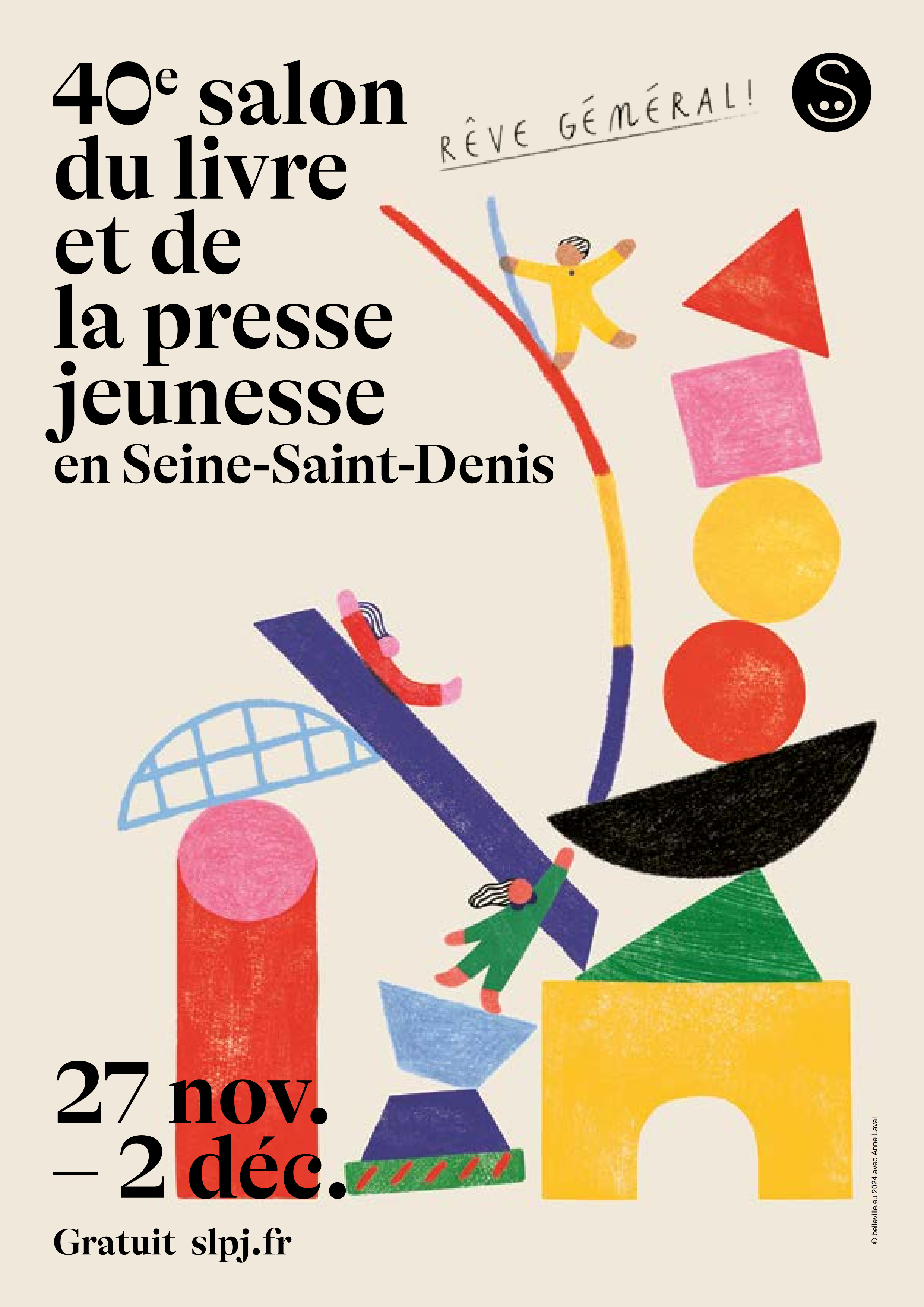 Visuel de l'affiche du salon du livre