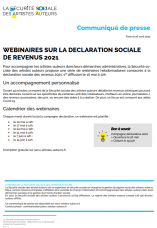 Webinaire Déclaration sociale 2021