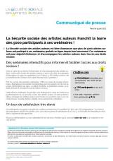 La Sécurité sociale des artistes auteurs franchit la barre des 5000 participants à ses webinaires ! 