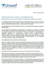 Renforcement des droits et simplification des démarches pour la protection sociale des artistes-auteurs