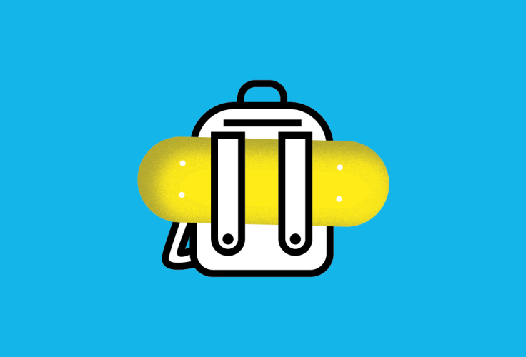 Cartable d'un enfant scolarisé