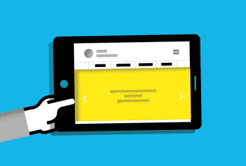 Visuel illustrant une tablette