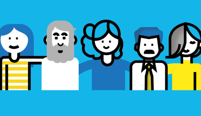 Illustration représentant des personnages 