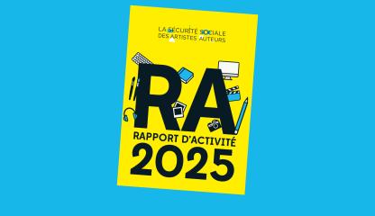 Visuel illustrant la couverture du rapport d'activité 